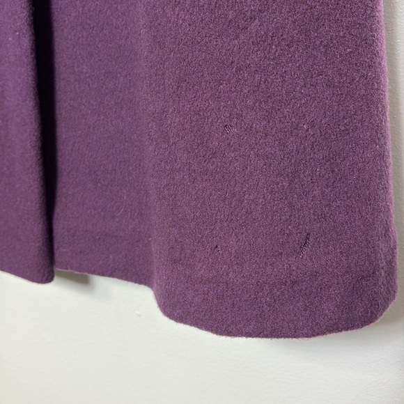 100% Cashmere Coat Vintage by Gallant in Purple szS - Picture 8 of 12